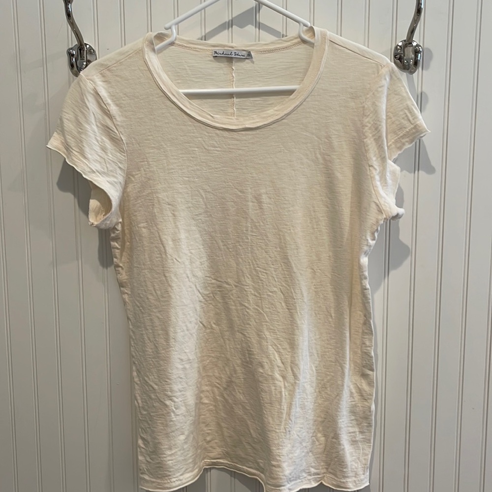 NWOT Michael Stars‎ Darling top in pale yellow!